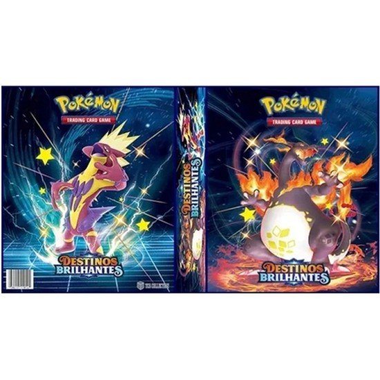 Álbum Pasta tipo Fichário compatível com Card Pokémon - Charizard