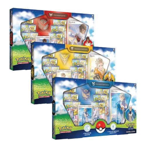 Pokémon TCG: Box Pokémon GO Coleção Especial - Equipe Sabedoria
